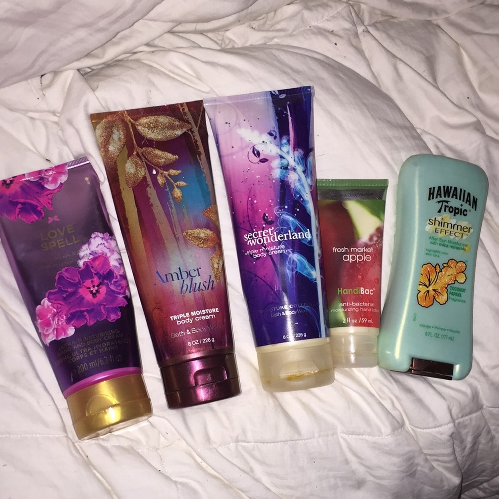 5 lotions